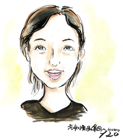似顔絵コーナー